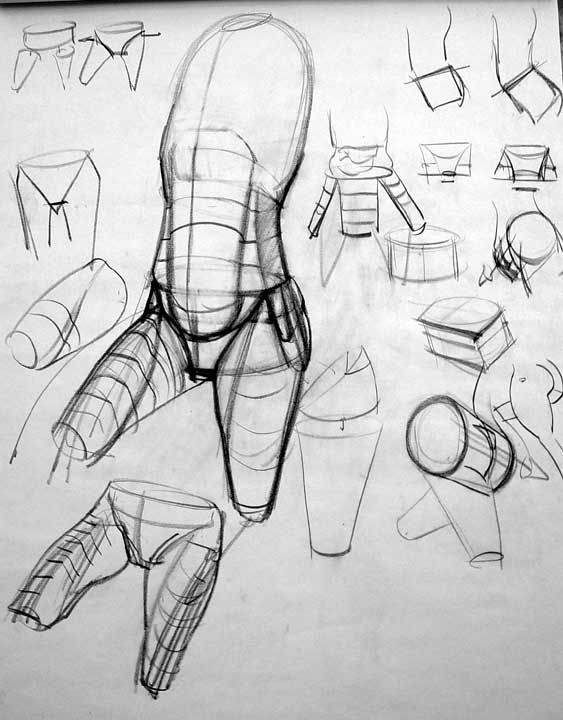 563x720 Anatomy Studies Demo Figure Studies