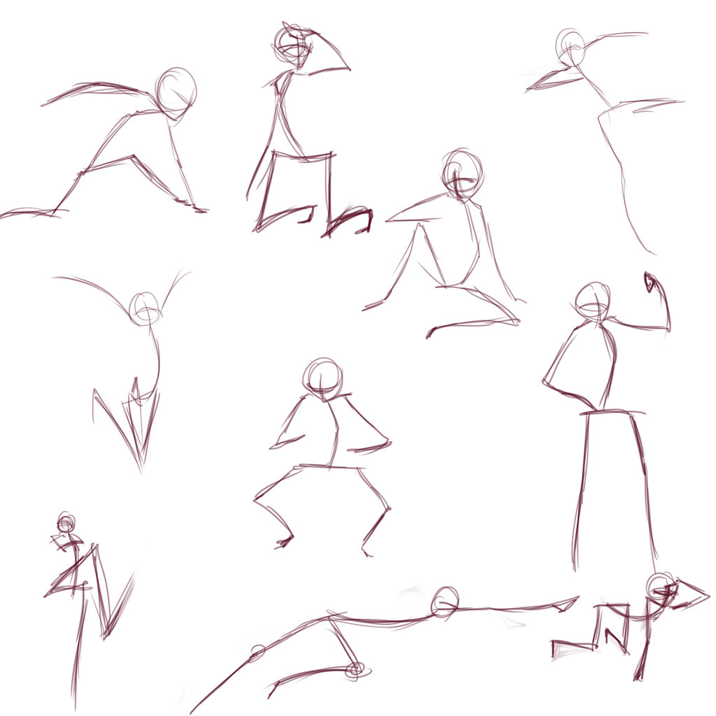 1024x1024 Stick Figure Gesture By Agcbx