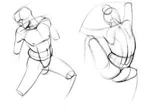 298x215 How To Draw Obliques