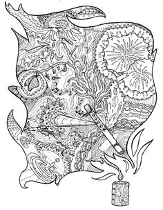 236x303 Beautiful Girl Flowers Trees Nature Hair Style Portrait Drawing