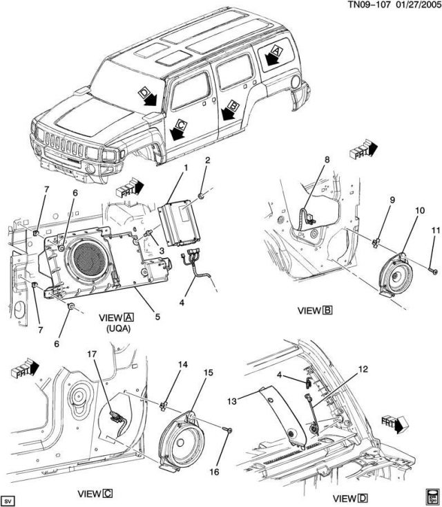 640x733 Hummer H 3 Parts Diagrams Left Rear Brake Hose New Ready Drawing