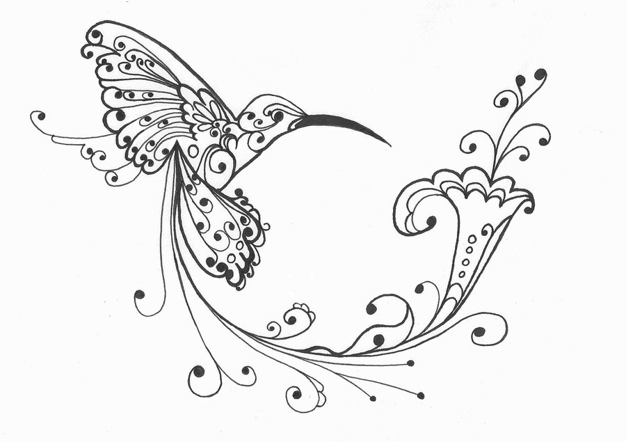 900x635 Hummingbird By T0xicsunshyne