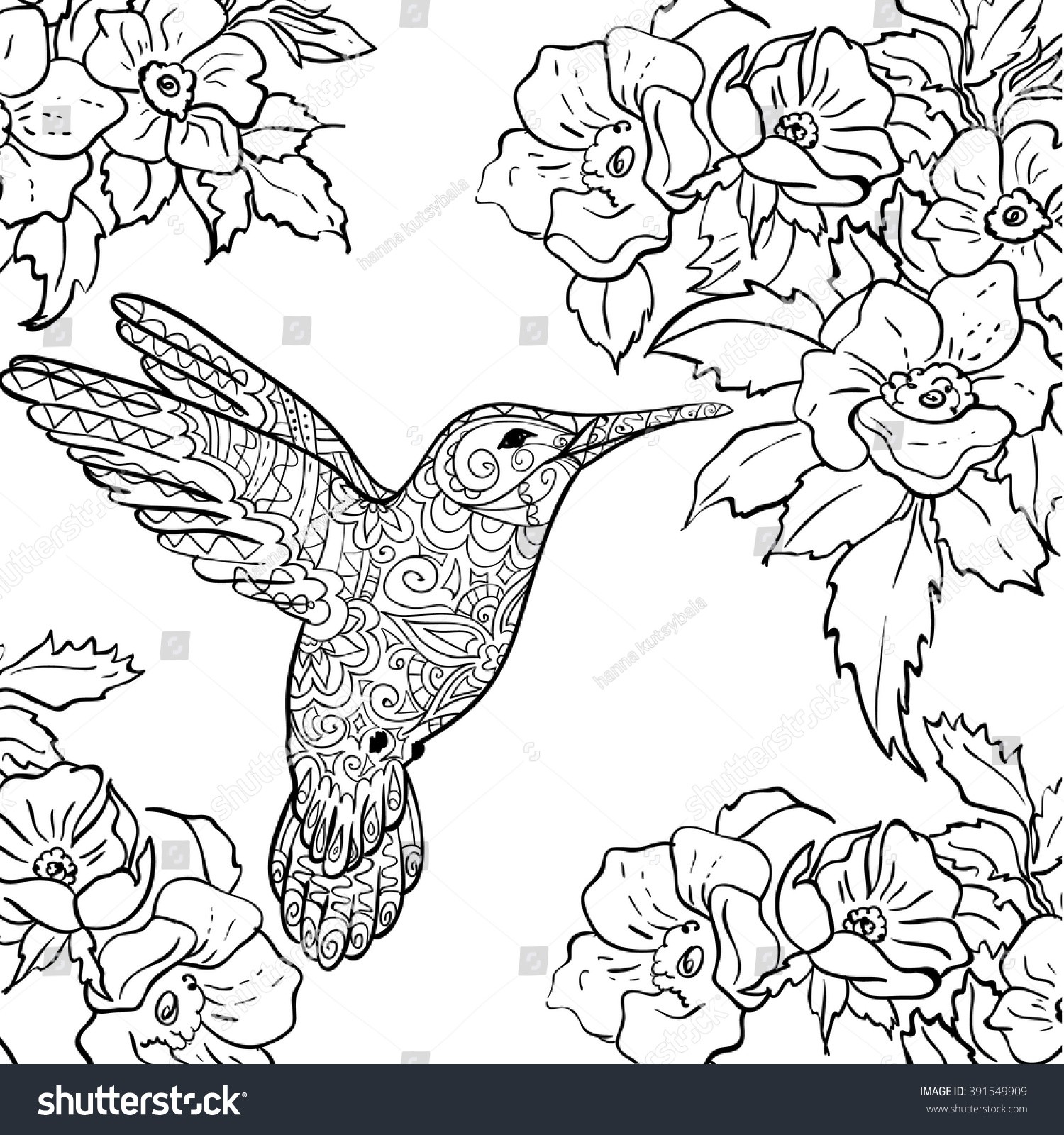 1500x1600 Hummingbird Spirit Animal Dream Free Draw To Color