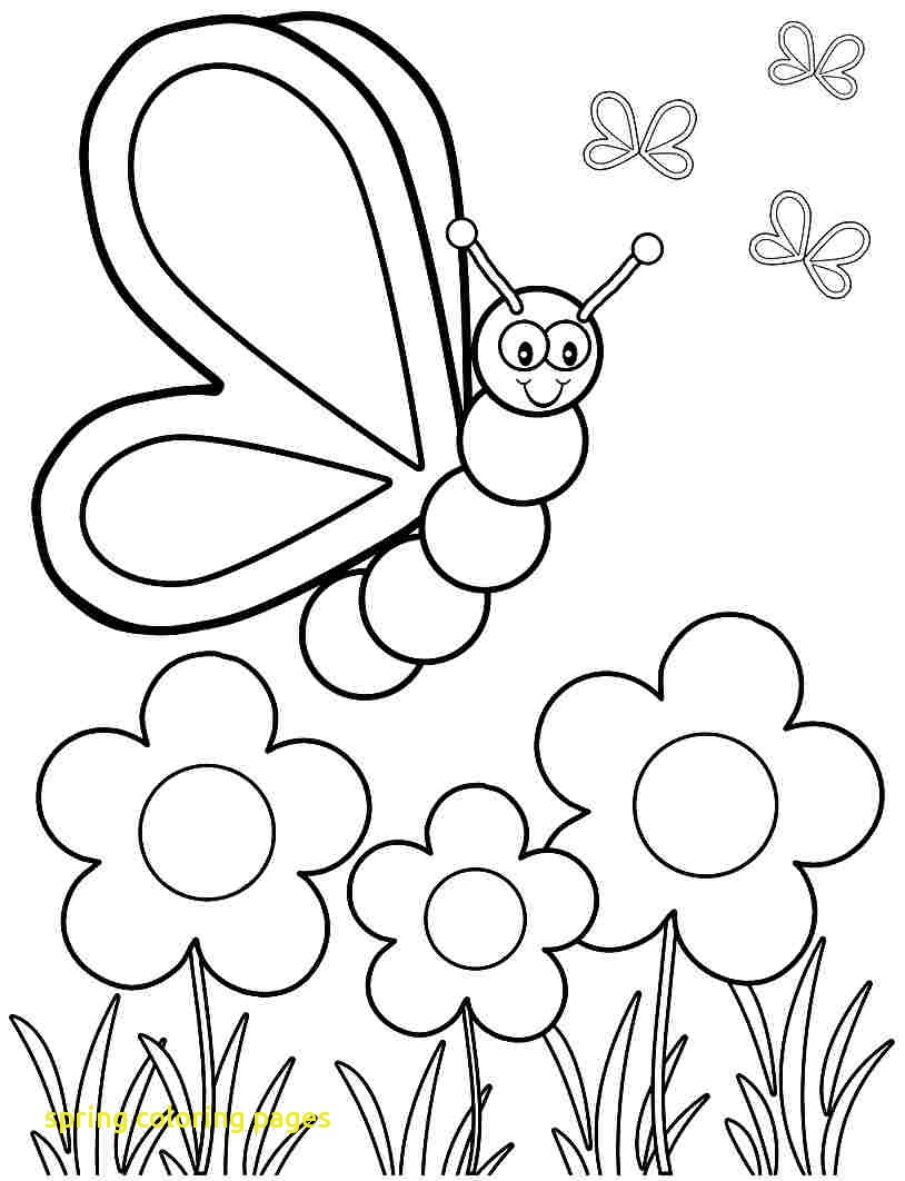814x1062 Spring Coloring Pages With Spring Coloring Pages For Preschoolers