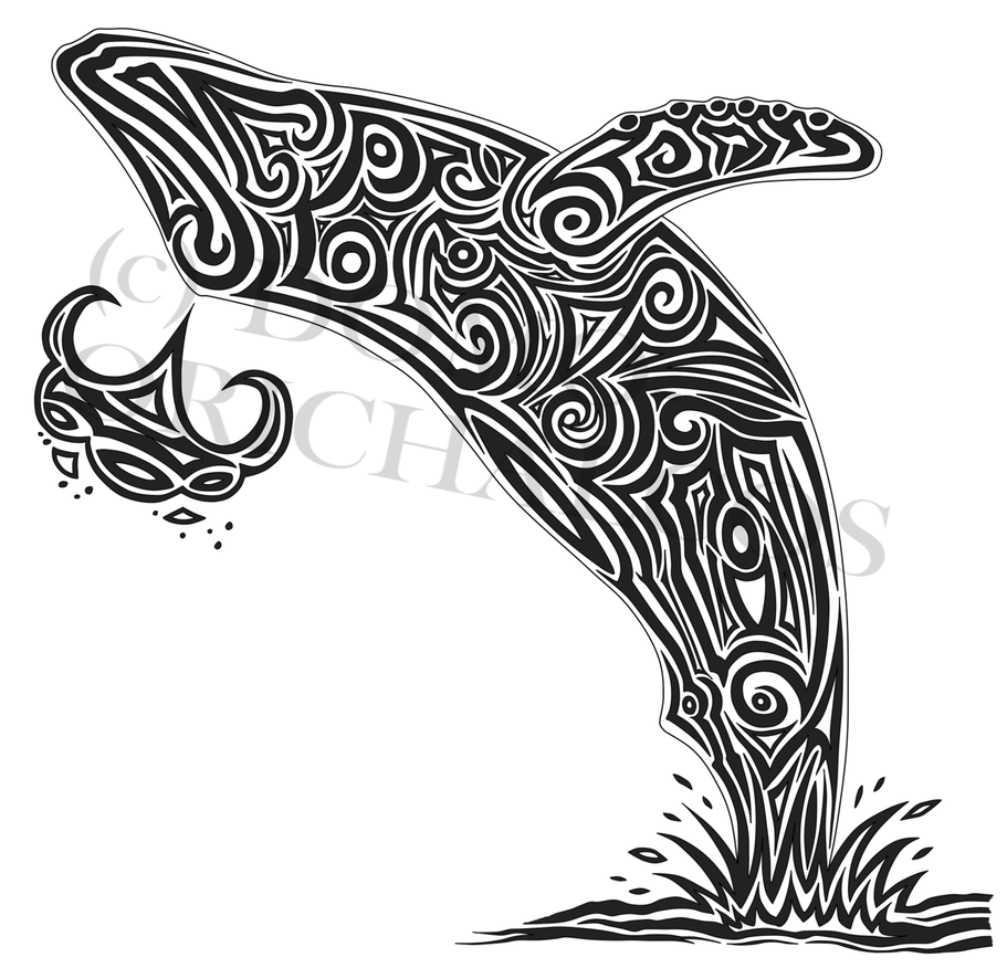 911x876 Humpback Whale Tattoo By Domoorichalcos