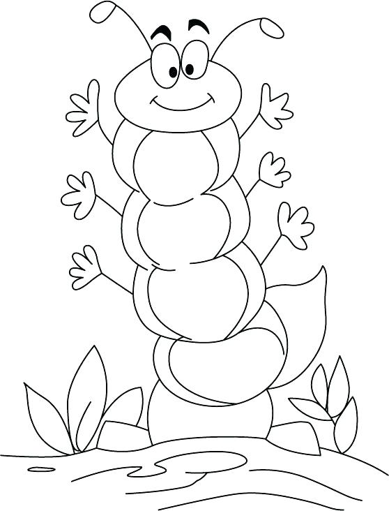 558x732 The Very Hungry Caterpillar Coloring Pages Printables Interesting