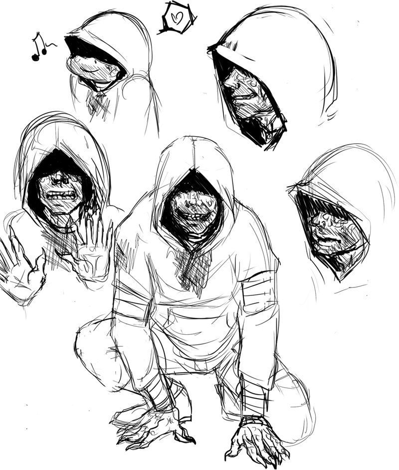 800x942 Hunter Sketches By Ippylovesyou