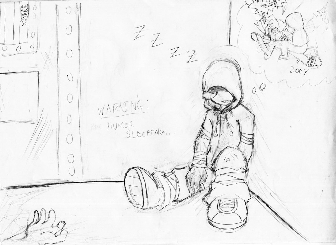 1280x933 L4d Sleeping Hunter By Wargreymon43