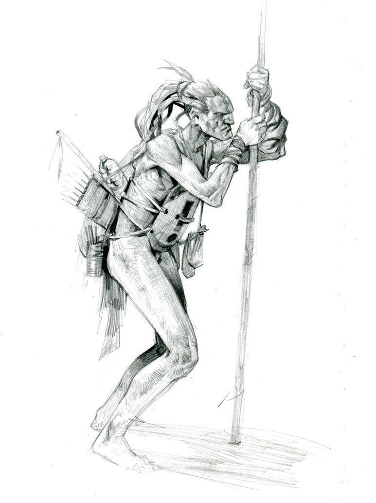 773x1033 Tribal Hunter By Jastorama