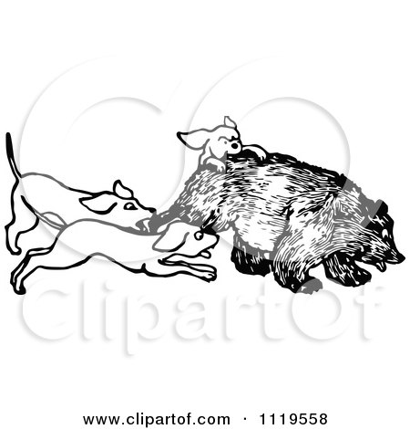 450x470 Royalty Free (Rf) Hunting Dog Clipart, Illustrations, Vector