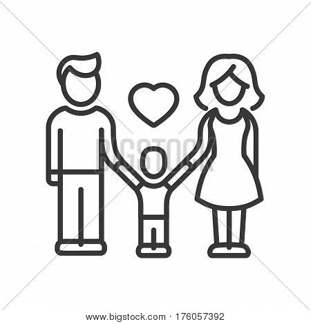 450x470 One Child Family