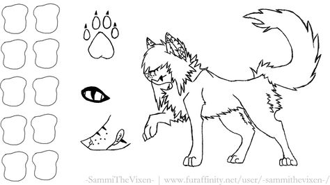 474x266 Wolfhusky Reference Sheet (Character I Createddigital) I'Ll