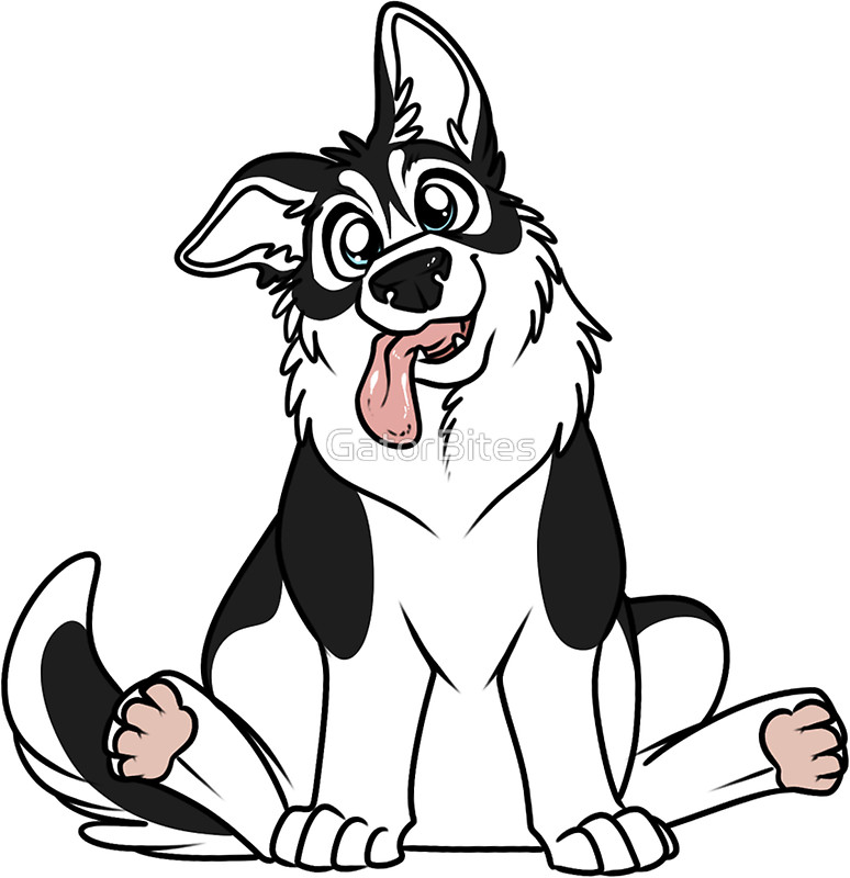 774x800 Fat Husky Derp Stickers By Gatorbites Redbubble