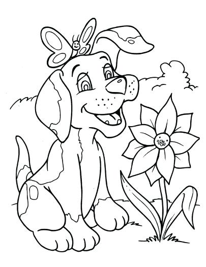 405x525 Free Dog Coloring Pages Free Dog Coloring Pages Free Bulldog