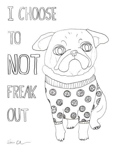 400x518 Pug Pals Coloring Book