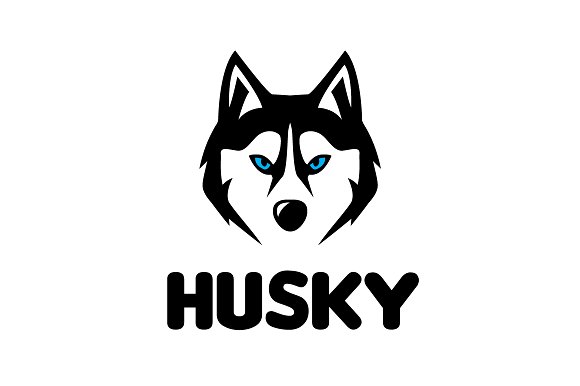 580x386 Husky Face Logo Husky Faces And Logos