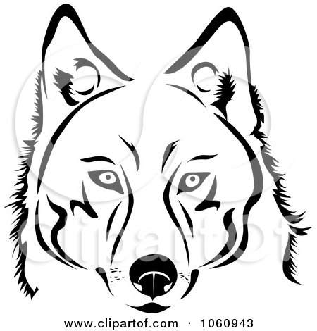 450x470 Royalty Free Vector Clip Art Illustration Of A Black And White