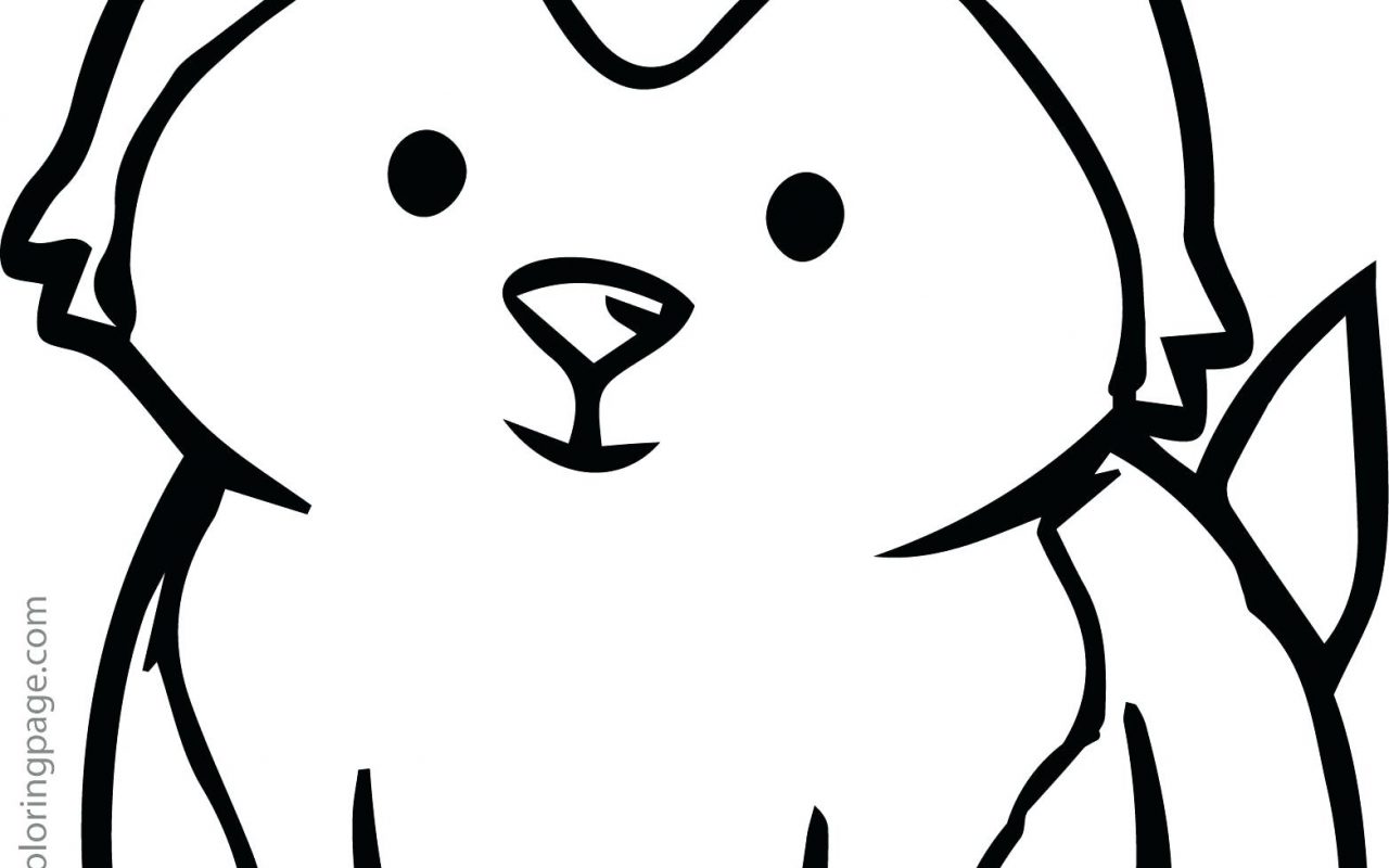 1280x800 Siberian Husky Coloring Page Free Printable Pages Animals Book