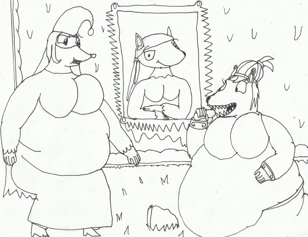 1019x785 Baba Yaga's Hut (Drawing Practice) By Wojti2000