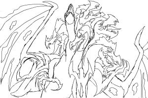 300x200 Fall Of The Hydra Speedpaint