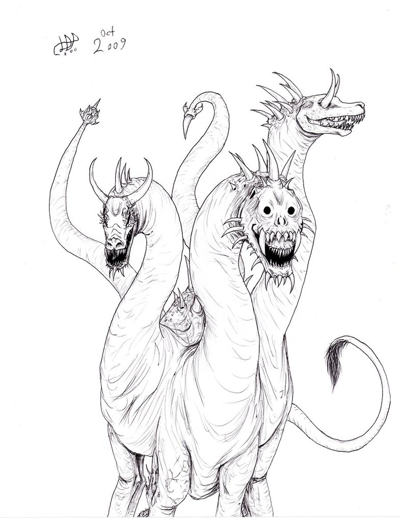 785x1017 False Hydra By Pachycephalosunshine