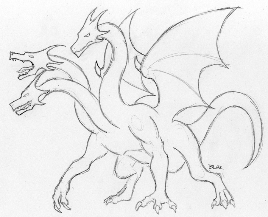 900x728 Hydra Super Sketch By Blazbaros