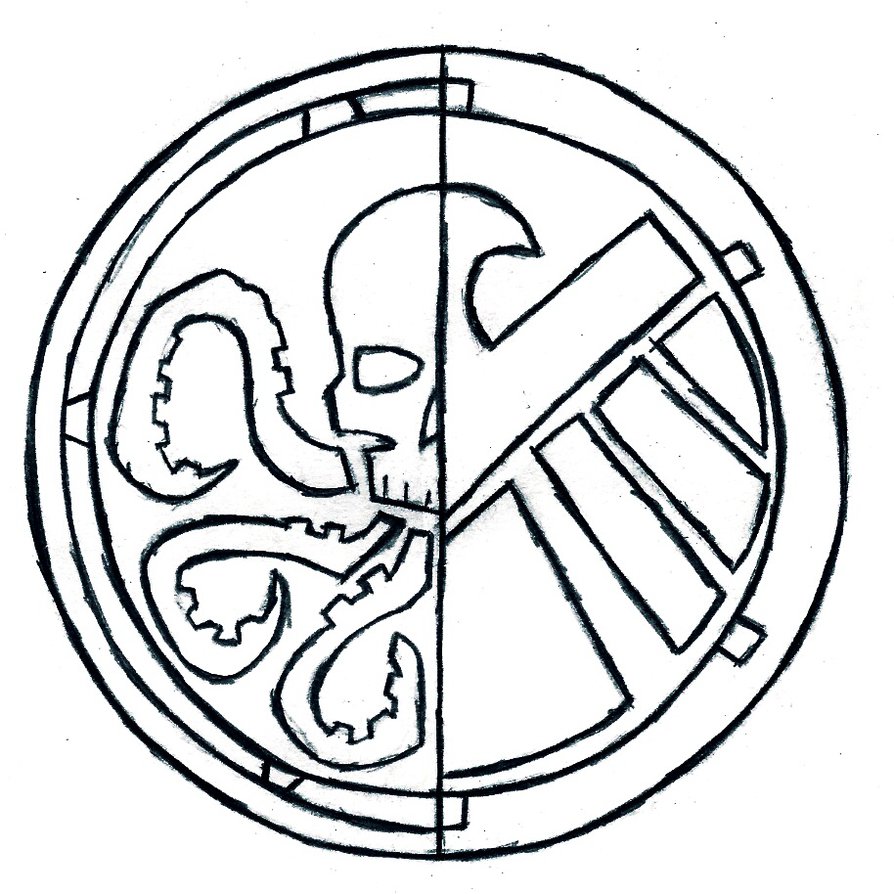 894x894 Shield, Hydra By Dftbatheemptychild