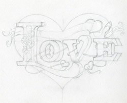 250x204 Learn To Draw A Heart. Very Inspiring.