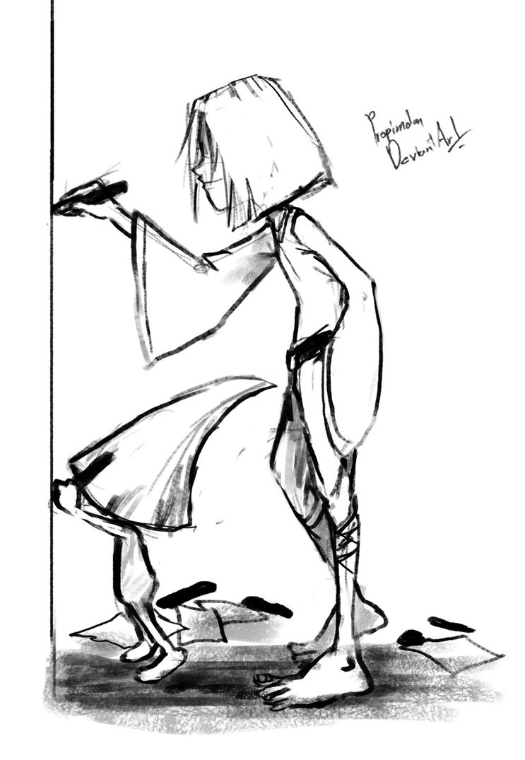 743x1075 I Like Drawing By Propimol