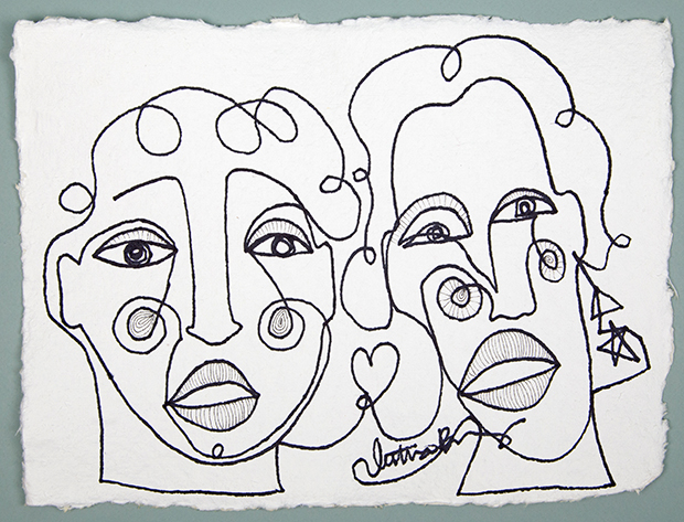 620x473 Single Line Drawings As Therapeutic Exercise Jungalowjungalow