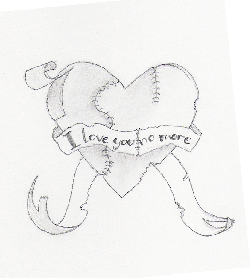 839x928 I Love You. No More By Palostable