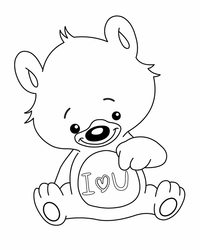 640x800 Coloring Pages I Love You Many Interesting Cliparts