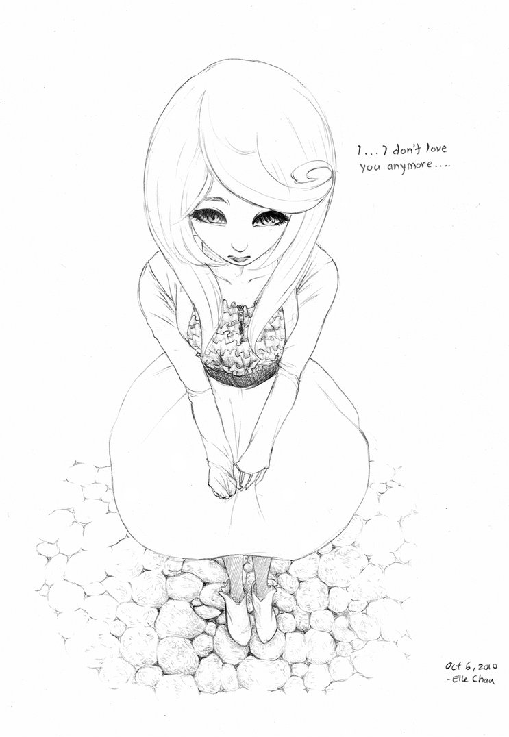 743x1076 I Don'T Love You Anymore By Clari3