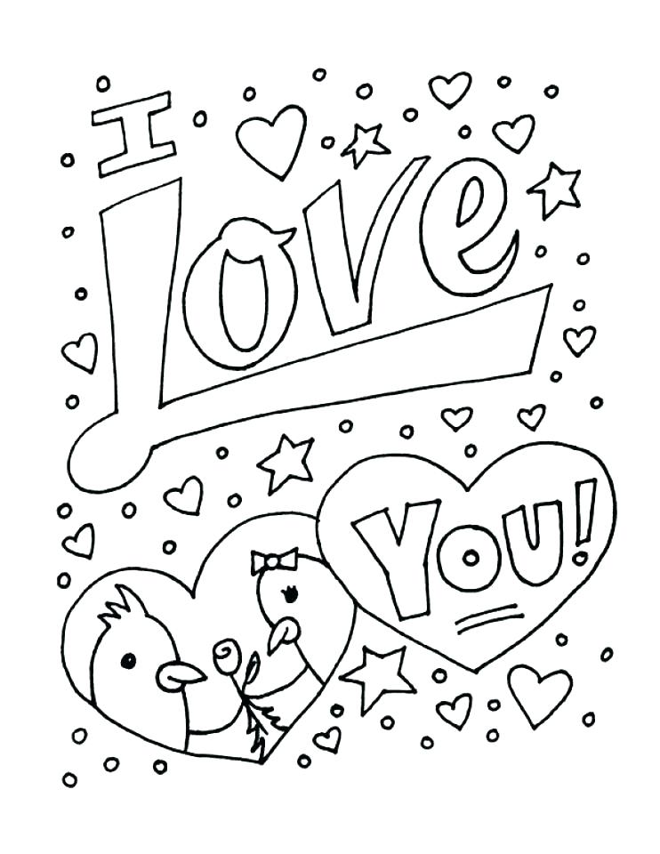 742x960 Coloring Pages I Love You Synthesis.site