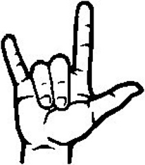 211x240 Ravelry I Love You Signlanguage Chart Pattern By Lea Barrick