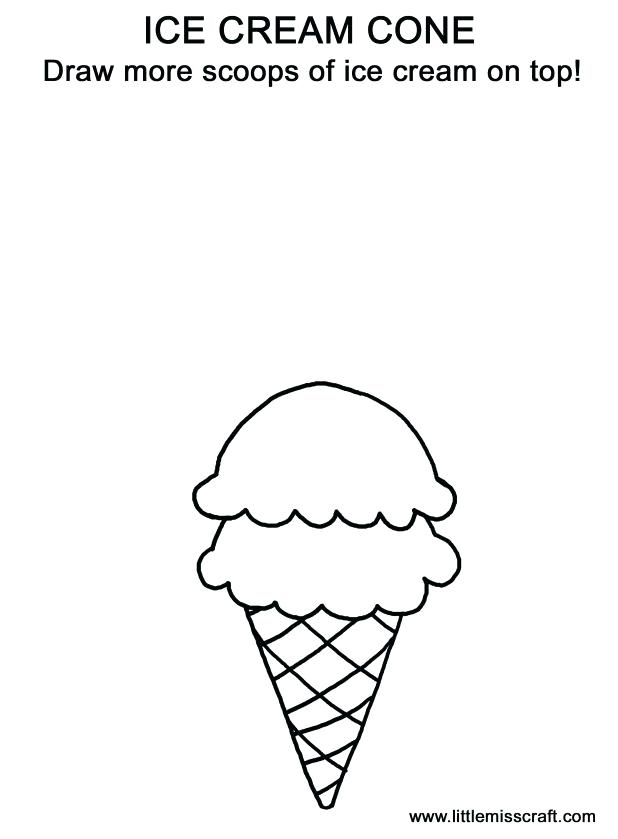 618x839 Ice Cream Cone Coloring Picture Strawberry Coloring Page Ice Cream