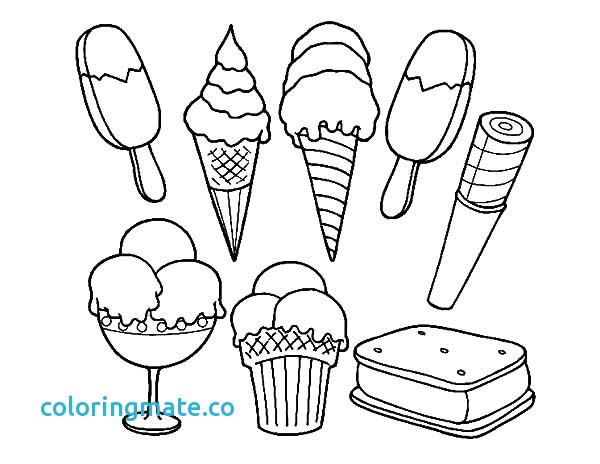 600x464 Ice Cream Coloring Page Beautiful Free Coloring Pages Of Drawing