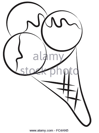 400x540 Ice Cream Cone Black And White Stock Photos Amp Images