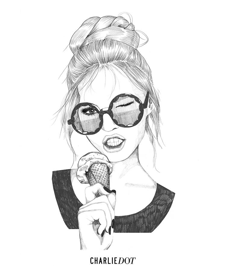 750x900 Qampa With Illustrator Charlie Dot Fashion Sketches, Illustrators