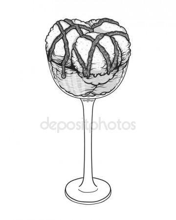 360x450 Eight Scoops Of Ice Cream Stock Vector Sonofpromise