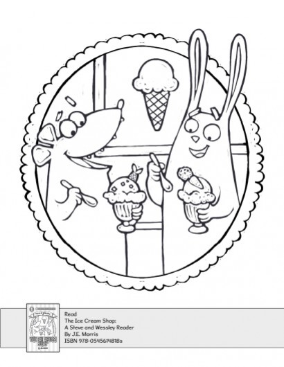 410x530 The Ice Cream Shop Coloring Activity Parents