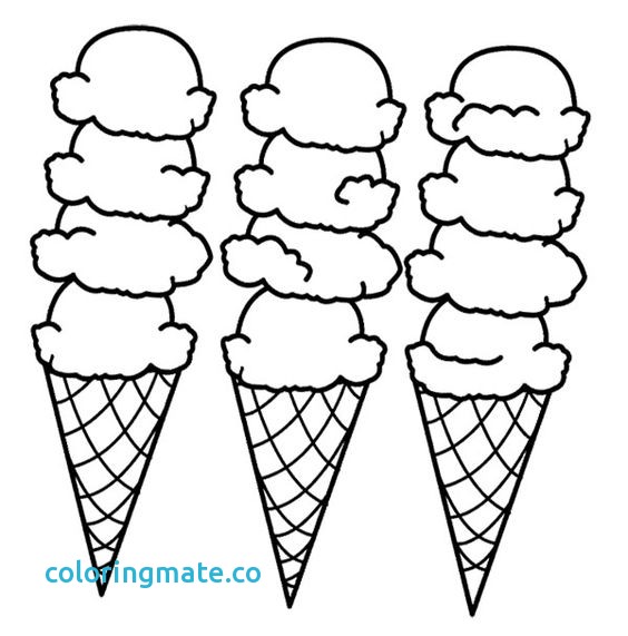 564x571 Ice Cream Coloring Page Awesome Printable Ice Cream Coloring Pages