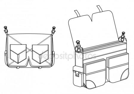 450x318 Ice Cream Truck. Vector Hand Drawn Illustration Stock Vector