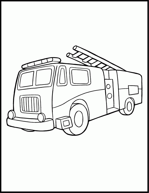 618x798 Pictures Of Fire Trucks To Color 373323