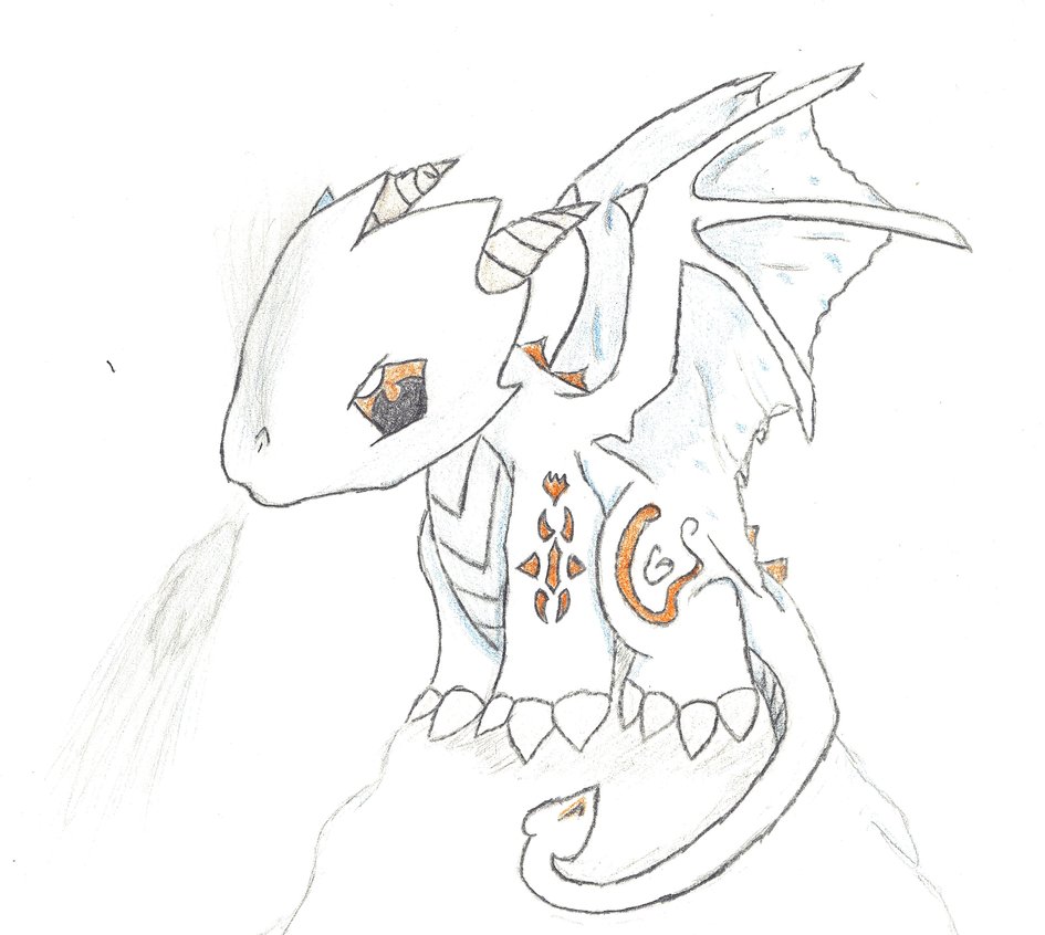 945x846 Chibi Ice Dragon By Tobywilliams