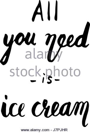 300x444 Ice Cream Abstract Poster. Vector Design Stock Vector Art