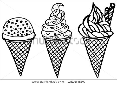 450x326 Ice Cream Drawing