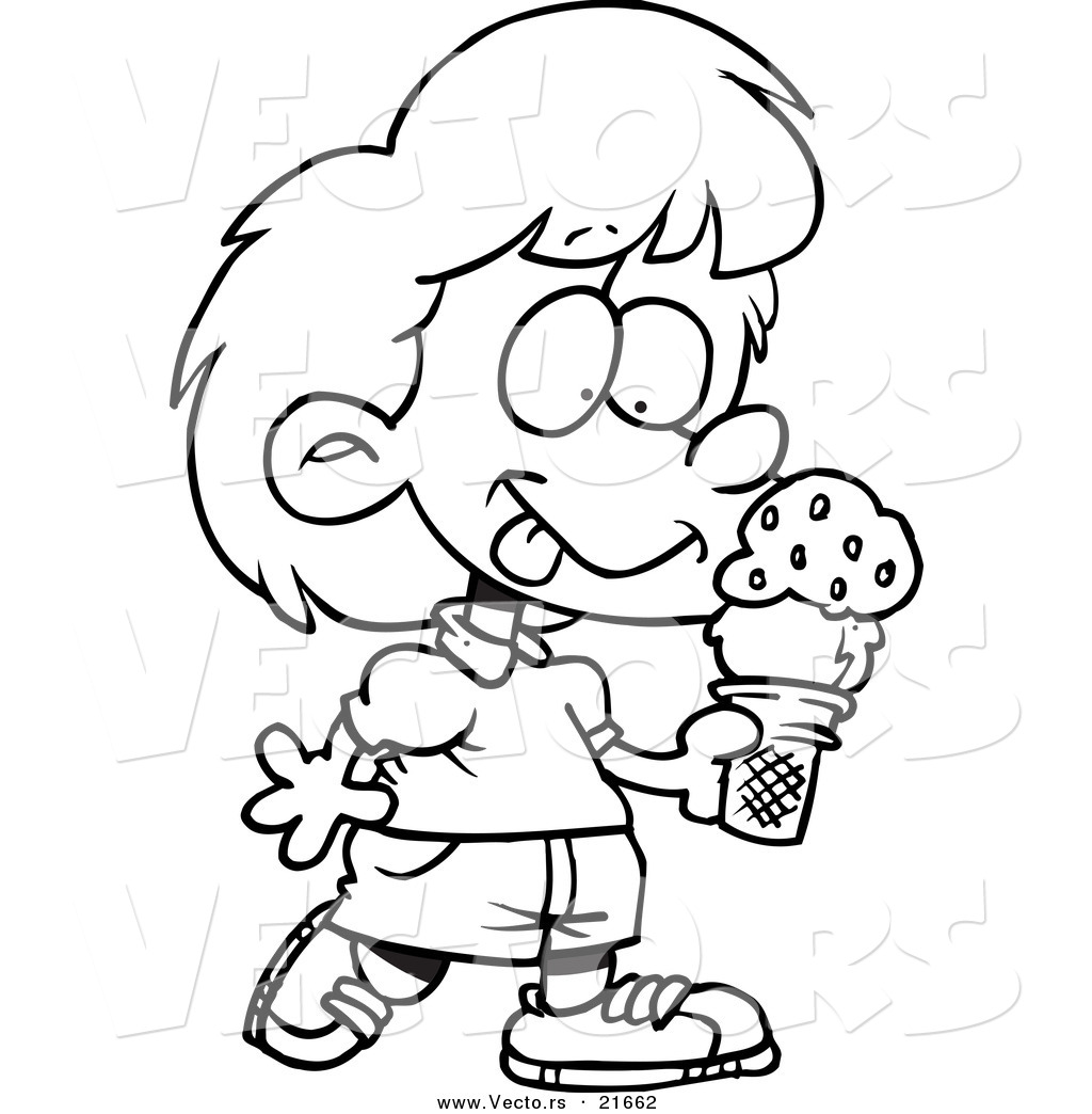 1024x1044 Kids Eating Ice Cream Clipart Black And White Collection