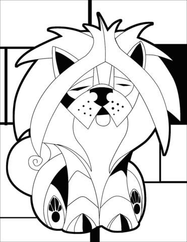 371x480 Pop Art Dog Coloring Page Free Printable Coloring Pages