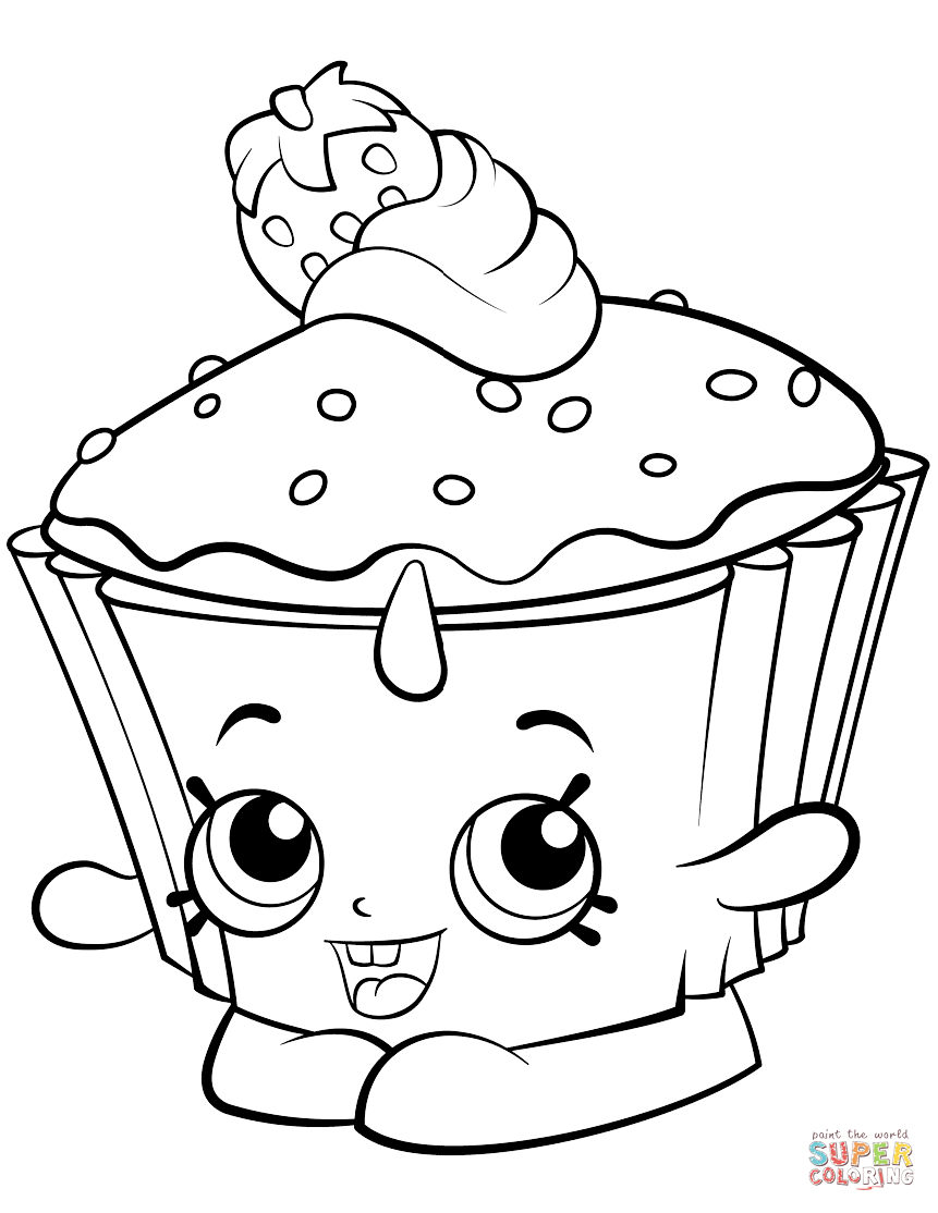 861x1114 Sweet Ice Cream Dream Shopkin Coloring Page Free Printable